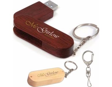 Branded Keychain Flash Drive